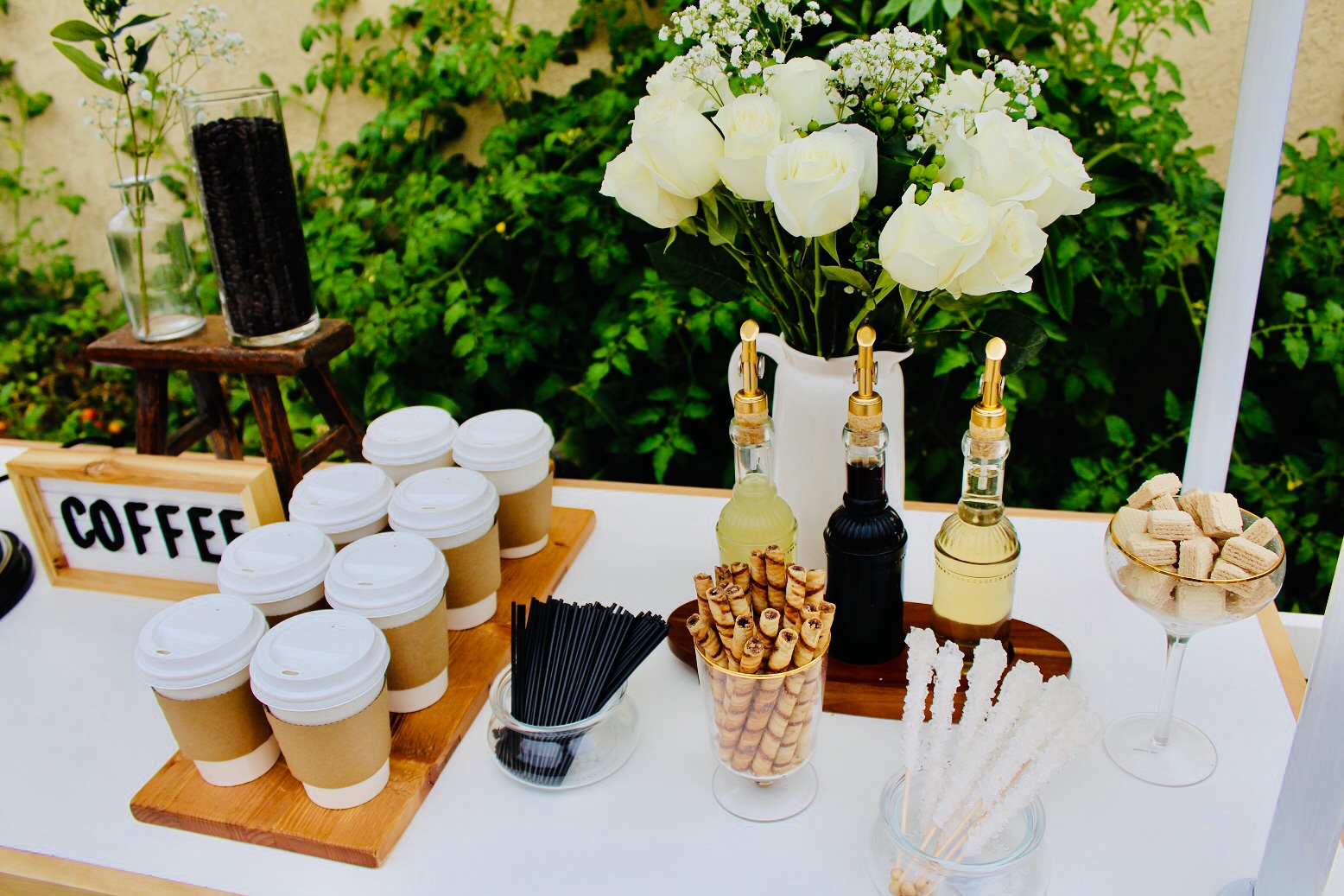 Coffee Cart The Typsy Gypsy Bar Mobile Coffee Cart SoCal